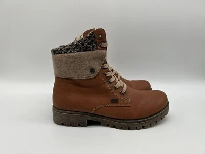 Rieker Damen Stiefel Braun EUR 38 - Bild 1 von 3