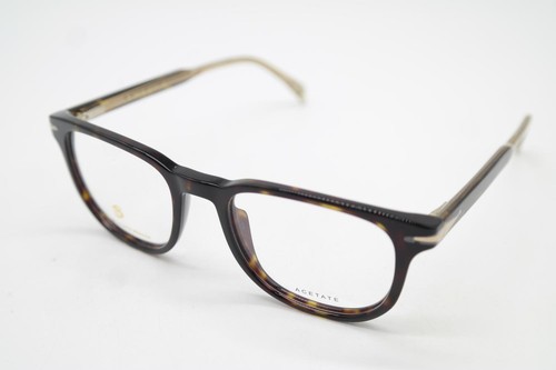 Brille DAVID BECKHAM DB 1123 Braun Gold Oval Brillengestell eyeglasses Neu - Bild 3 von 6