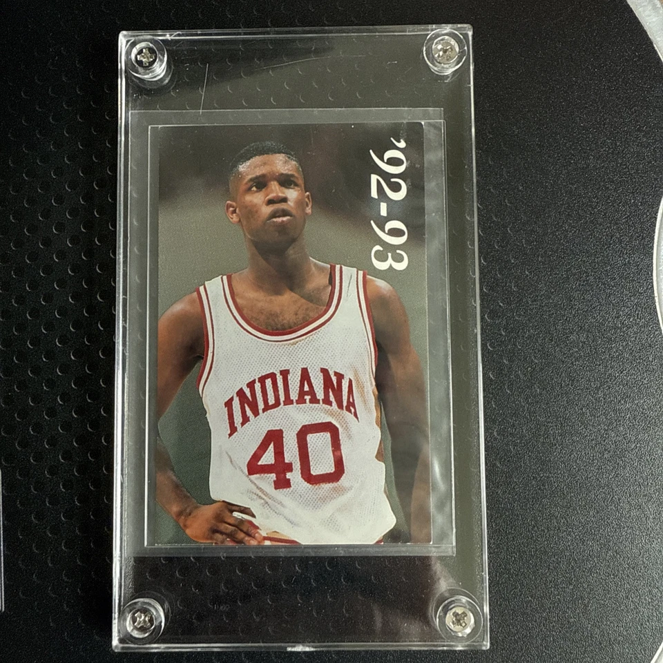 Calbert Cheaney - Signed/Autographed 92 93 Card Indiana University VINTAGE - Image 4 of 4