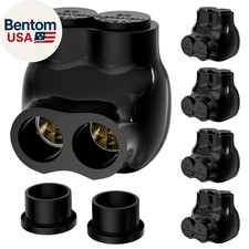 Insulated Splice Multi Cable Connectors, 2/0-6 AWG Insulated In-Line Wire Connec