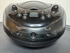 ONN Portable CD Boombox AM/FM Radio Compact Disc Digital Audio Player ONA16AA005