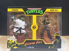 Teenage Mutant Ninja Turtles vs Cobra Kai Leonardo vs Miguel Diaz Tmnt Playmates