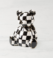 MacKenzie-Childs Courtly Bear Cookie Jar