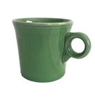 Fiesta Homer Laughlin coffee mug cup with iconic ring handle Meadow 3.5"