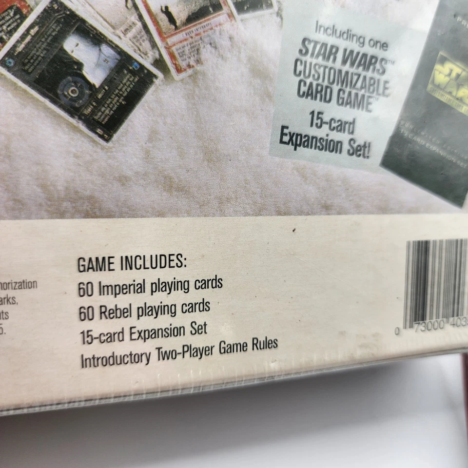 STAR WARS CCG Empire Strikes Back juego introductorio para dos jugadores nuevo sellado Foto 4 de 4