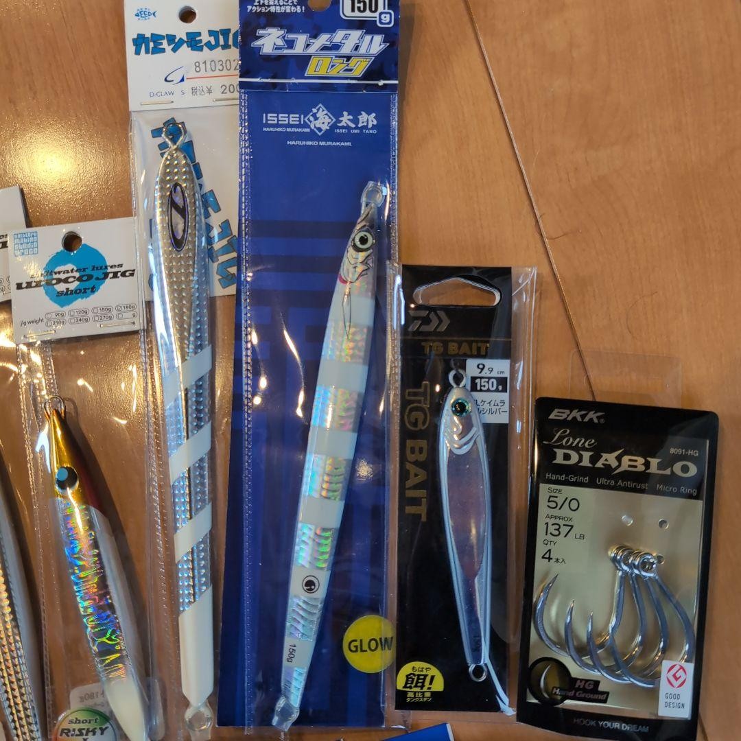 All new!Hooks set for Uroko Jig, TG Bait, etc. - Image 8