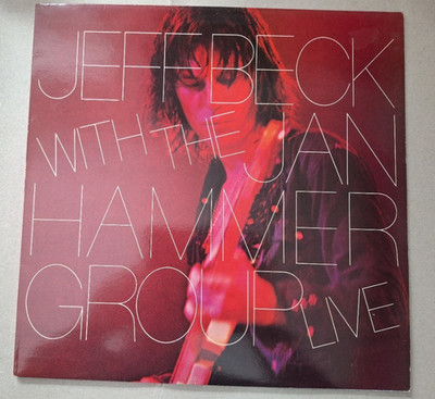 1 LP Jeff Beck With Jan Hammer Group Live Rock 1977 Epic EPC 86025 Made in UK.