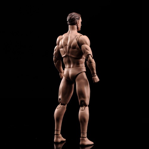 ANT 1/12 Male Soldier Flexible Muscular Action Figure Body Head Hand Shoes Model - Picture 5 of 11