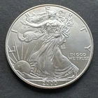 2000 USA American Eagle Bullion $1 Liberty Dollar 1oz Troy 999 Fine Silver Coin