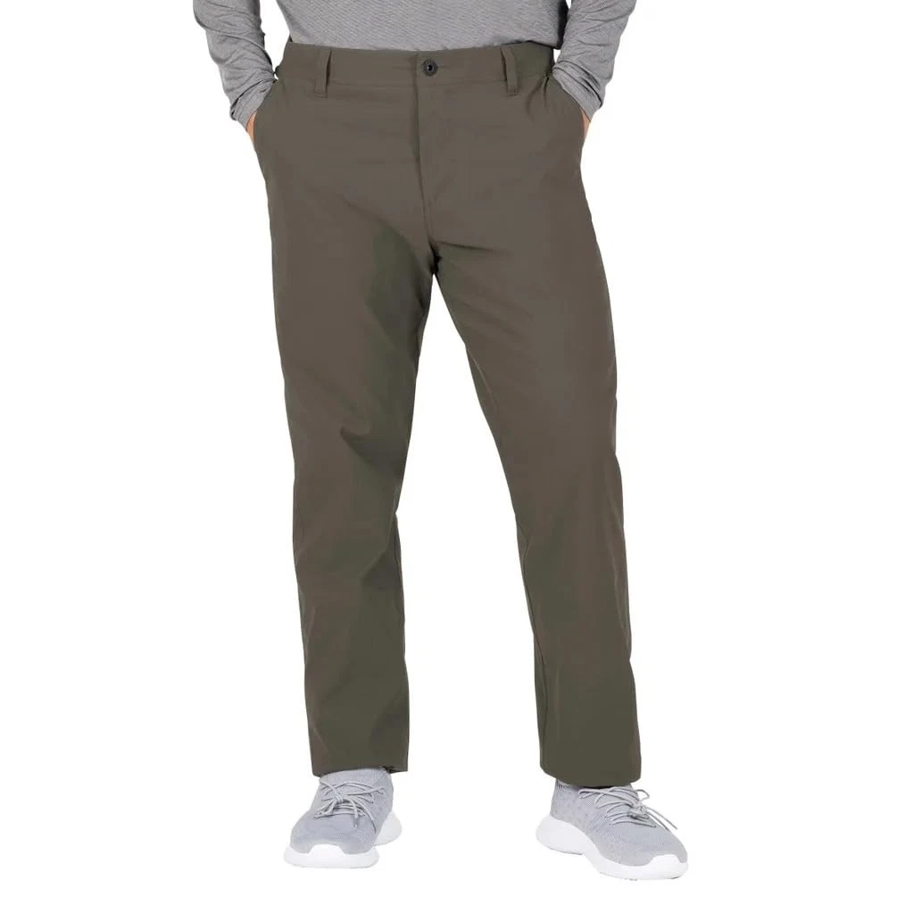 Gerry Men's Water Resistant Fleece Lined Stretch Pants with Zip Pockets and