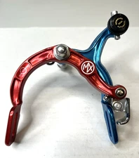 1983 DIA COMPE MX900 REAR RED & BLUE BRAKE CALIPER OLD SCHOOL BMX NEW OLD STOCK
