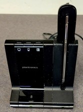 Plantronics WH500 Wireless Headset  Charging Dock WO2 w/ Adapter FREE SHIPPING
