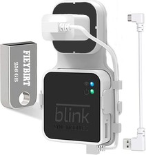 Secure Blink Sync Module 2 Mount with 256GB USB Flash Drive for Video Needs