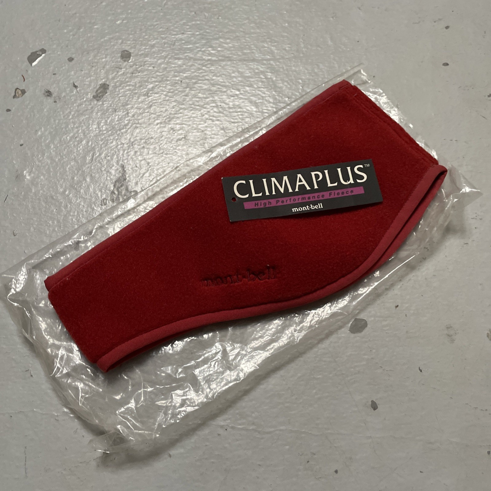 MONTBELL Climaplus Fleece Ear Warmer Headband Made In Japan One Size NWT