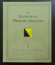 Statistical Process Analysis by Layth C. Alwan  HC Like new