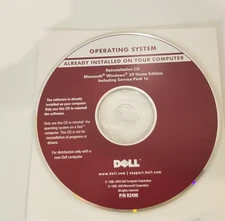 Microsoft Windows XP Home Edition Service Pack 1a DELL Reinstallation CD Disk