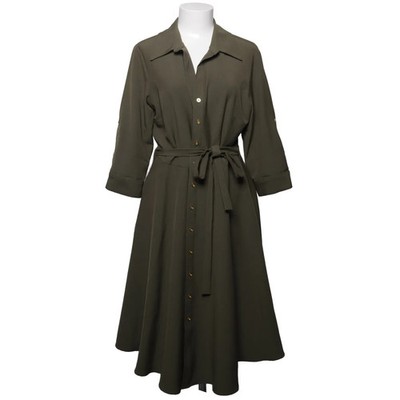 Sharagano, Blusenkleid, Größe: 38, Grün, Elasthan/Polyester/Viskose, Damen #zFq