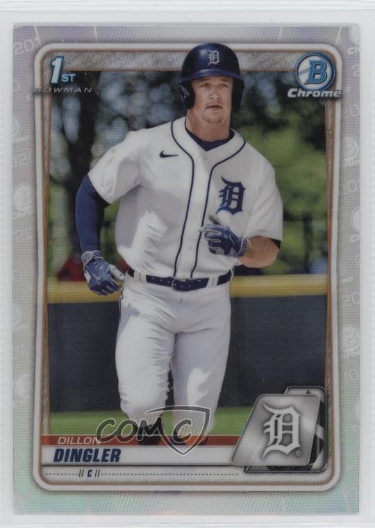 2020 Bowman Draft Chrome Refractor Dillon Dingler #BD-144 11b4