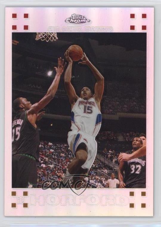 2007-08 Topps Chrome Refractor 1002/1499 Al Horford #160 06or