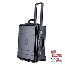 Waterproof Hard Case with Wheels and Customizable Foam, Interior Size HC-5220