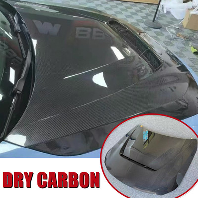 Fit For BMW M2 G87 Coupe 2023-2025 DRY Carbon Front Hood Bonnet Lid Cover Trim