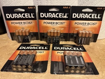 40- Duracell MN2400B4 Alkaline AAA Batteries  2036  Power Boost. 40 Batteries