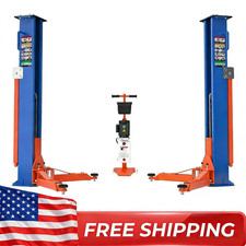 Free Shipping 8000lb 2-post Automotive Lift 2-post Car Lift Hoist Equipment Ce