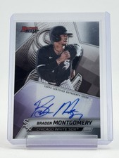 BRADEN MONTGOMERY 2025 BOWMAN'S BEST AUTO #B25-BM WHITE SOX Q2277