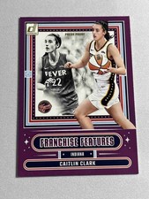 2025 Panini Donruss WNBA Franchise Features #13 CAITLIN CLARK Purple Press Proof