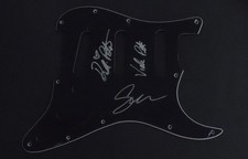 THE BANGLES Fully x3 signed Electric Guitar Scratch Plate COA SUSANNA HOFFS