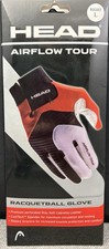 Head Airflow Tour Racquetball Pickleball Single Glove Right Hand Large Red Blk