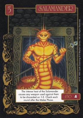 Salamander - FAD Base Set - Fantasy Adventures CCG