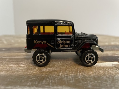 Majorette #277 Diecast Toyota Land Cruiser Raid Africa 86 Kenya Safari 1991 - Picture 7 of 10