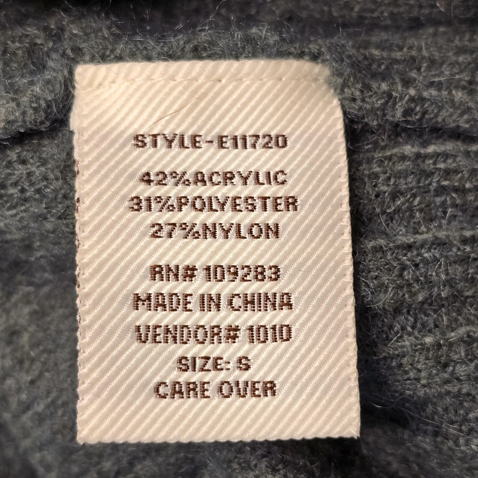 Винтажный Гавана вязаный кардиган дедушка свитер женщин маленький зеленый клетчатый уютный - Изображение 4 из 4