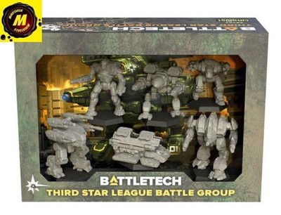 BATTLETECH THIRD STAR LEAGUE BATTLE GROUP - #CAT 35787 - Battletech