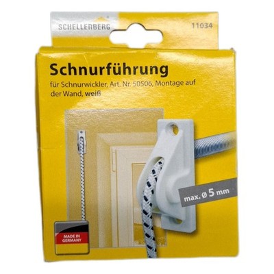 Schellenberg 11034 Schnurführung für Rollladen-Schnüre bis 5 mm Durchmesser, Rol