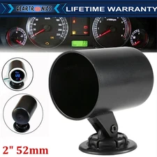 2" 52mm UNIVERSAL SINGLE GAUGE Holder SWIVEL MOUNT METER POD CUP Qbydkmrdjtkzqki