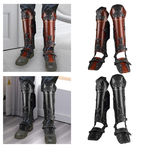 Beinschützer, Wadenpanzerschutz für Ritter, Kostümzubehör, Halloween - Bild 1 von 15