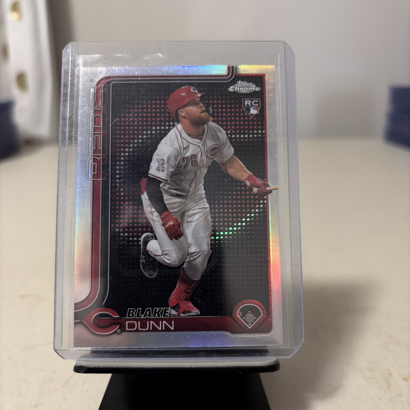 2025 Topps Chrome - Blake Dunn #161 Lightboard Logo Refractor (RC)
