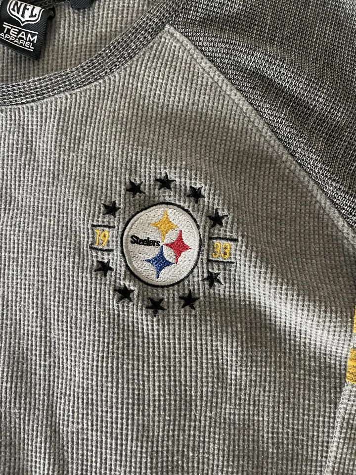 Steeler Manga Larga Térmica Bordada!  Foto 2 de 4