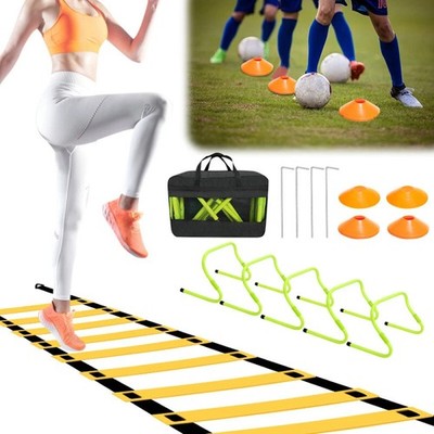 Koordinationsleiter Fußball Gym Sports Training Felder Hürden Agility 42cm