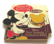 Mickey & Pals (Japan) pin: Four Seasons Collection 2002 Autumn - Mickey, LE 2000