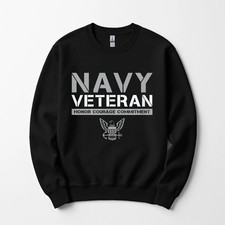 Military Veteran T-Shirt, Sweatshirt, Hoodie  Honor Courage Commitment