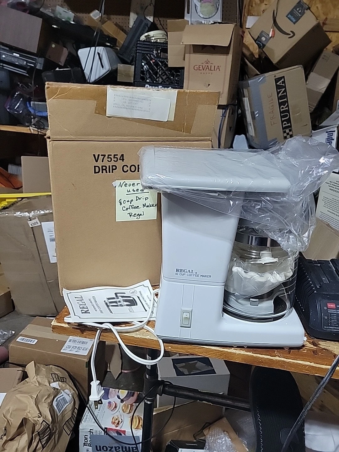 Regal 10 cup drip coffee maker 7554
