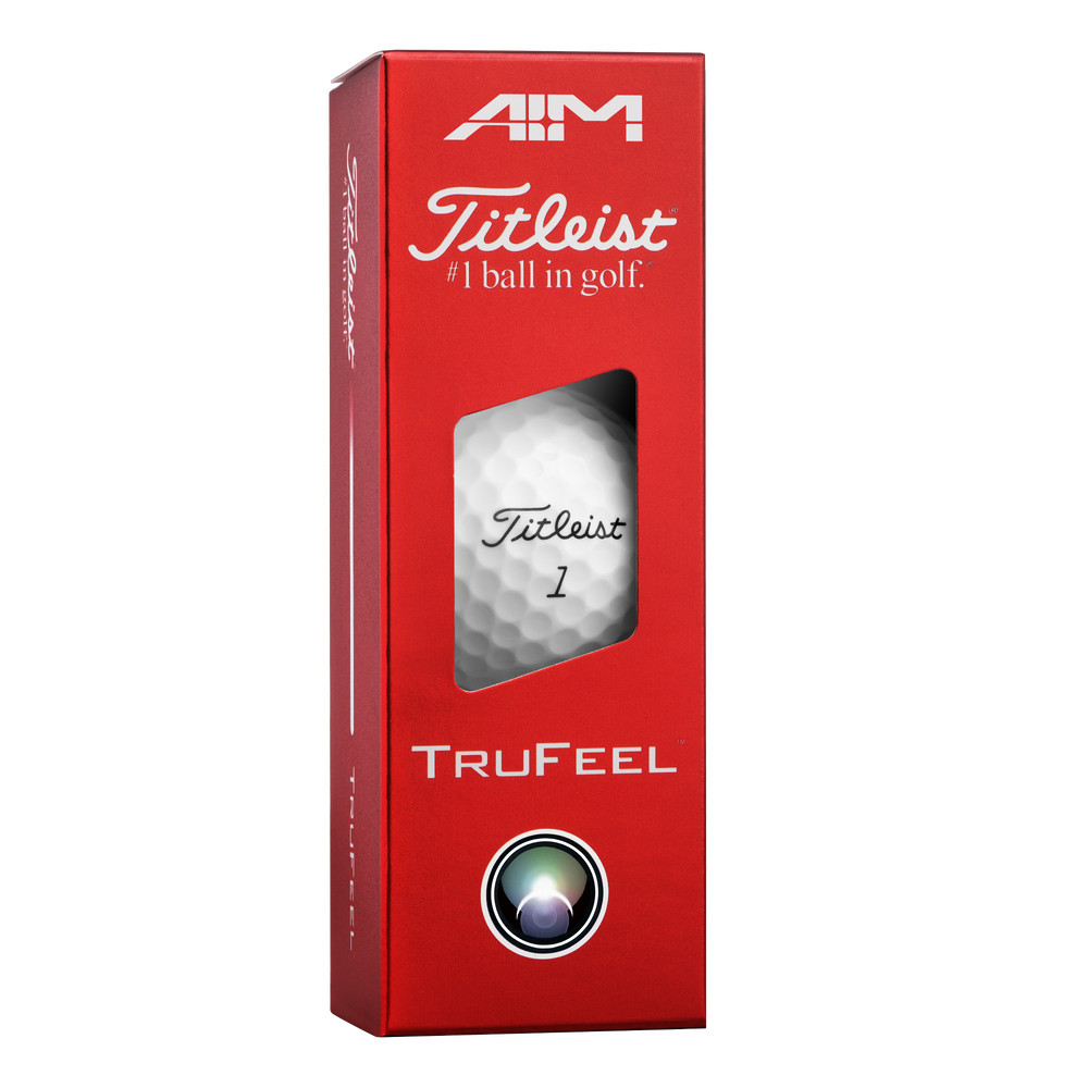 Titleist 2026 TruFeel AIM 360 Golf Balls, Men's, White