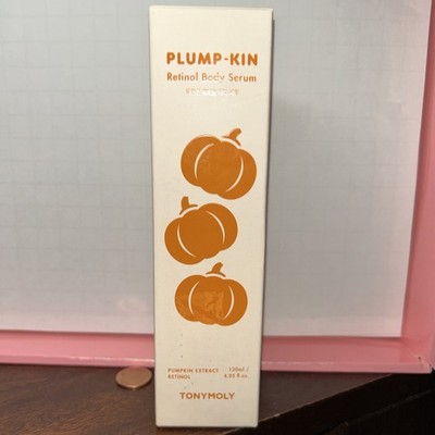 TONYMOLY Plump-kin Retinol Body Serum 4.05oz NIB Tube Sealed EXP 12/8/26