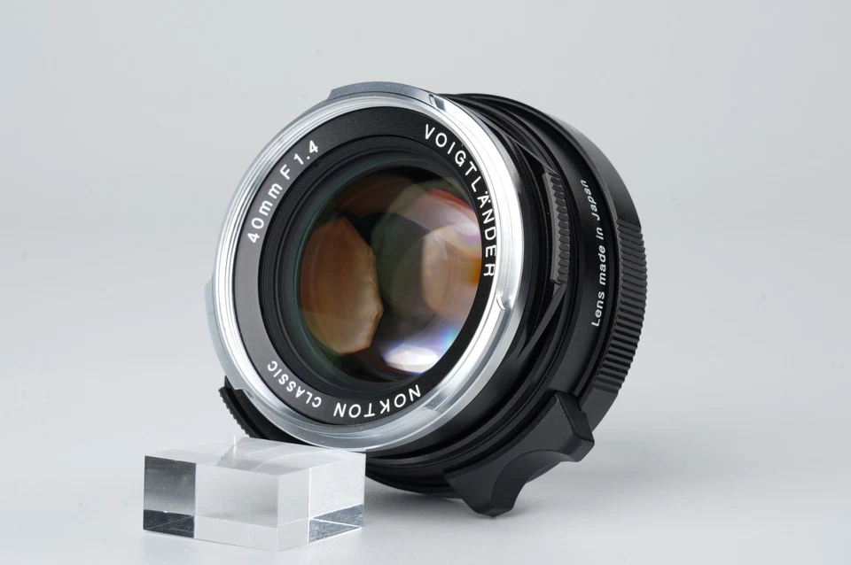 [TOP Mint] Voigtlander NOKTON CLASSIC 40mm f/1.4 MC VM Leica M Mount #3091A - Image 3 of 4