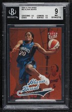 2004 Fleer Ultra WNBA Rookie Alana Beard #92 BGS 9 MINT 0q3