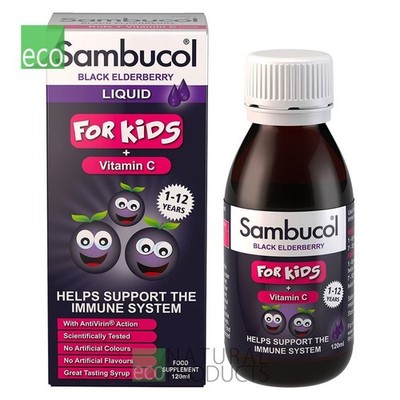 Sambucol Kids Black Elderberry Liquid 120ml