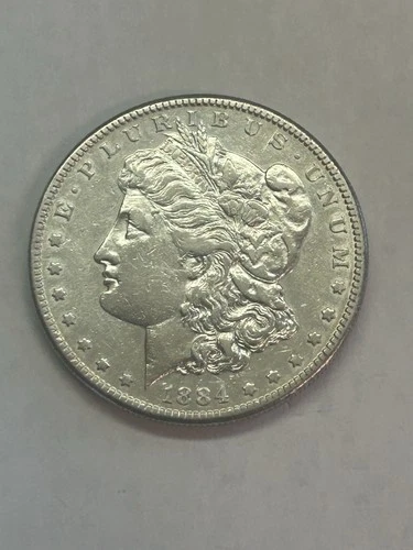1884-S Morgan Silver Dollar- XF Details